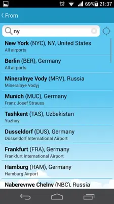 Flights android App screenshot 5