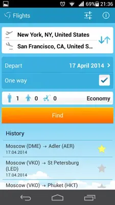 Flights android App screenshot 6