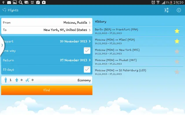 Flights android App screenshot 7